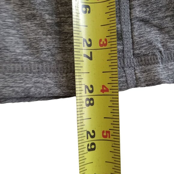 Athleta Womens Gray Full-Zip Hooded Jacket M Polyester & Nylon Blend Lightweight - Picture 11 of 16